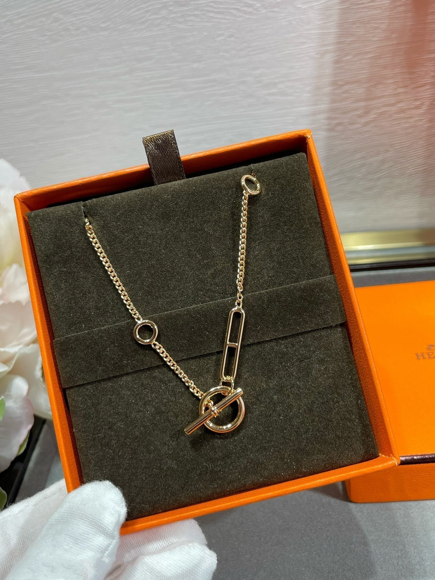 [Select]HM STERLING CHAINE D'ANCRE HEART