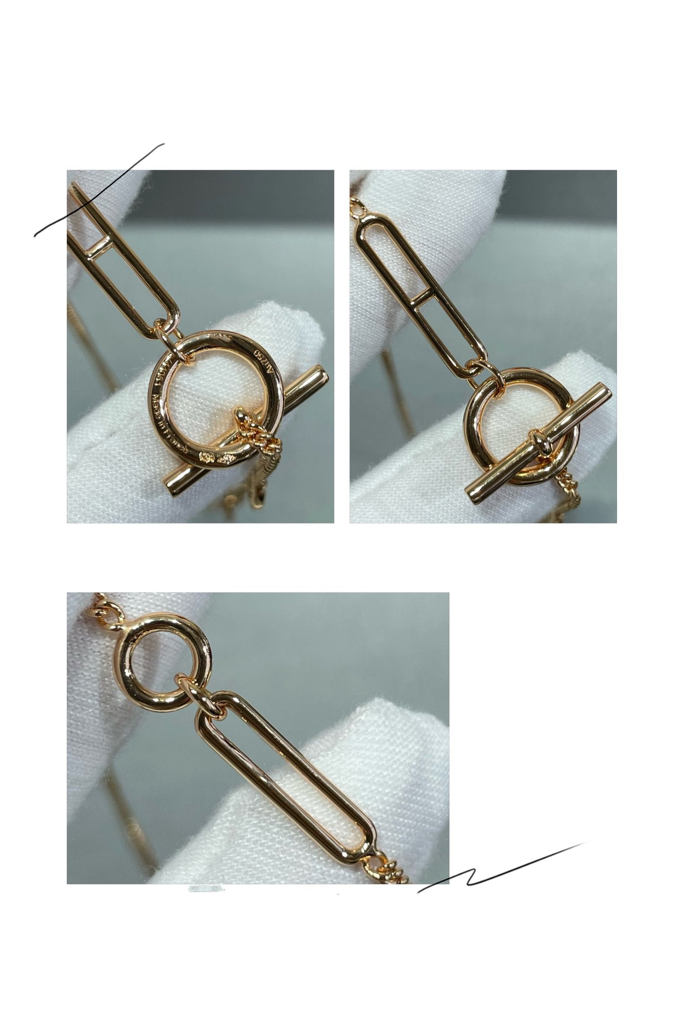 [Select]HM STERLING CHAINE D'ANCRE HEART
