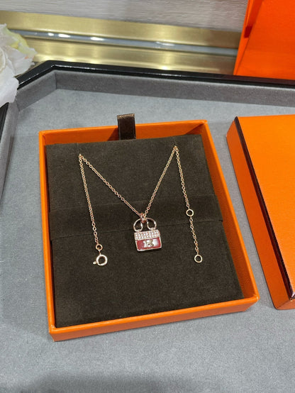 [Select]H CIRCE MOISSANITE PENDANT NECKLACE GOLD