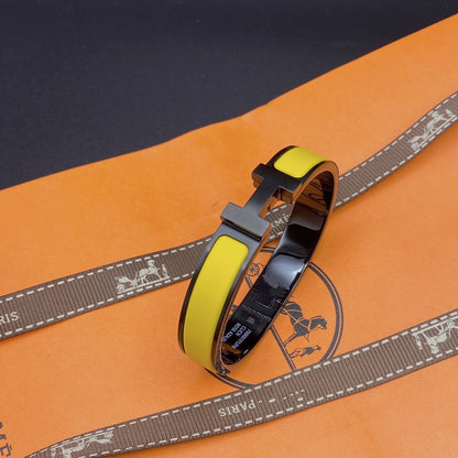 [Select]CLIC HM SO BLACK YELLOW BRACELET
