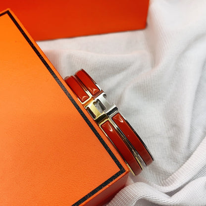 [Select]CLASSIC HM CLIC RED 8MM ENAMEL BRACELET