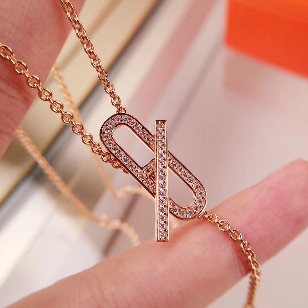[Select]HM FIRE PIG NOSE NECKLACE TRENDY STREET