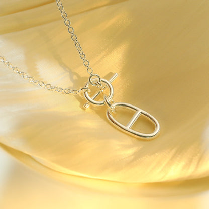 [Select]HM CHAINE D'ANCRE PENDANT NECKLACE STERLING SILVER