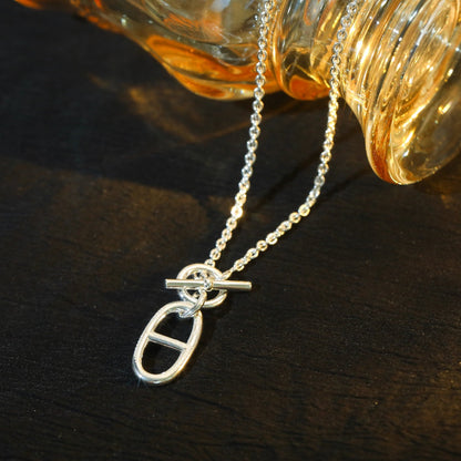 [Select]HM CHAINE D'ANCRE PENDANT NECKLACE STERLING SILVER
