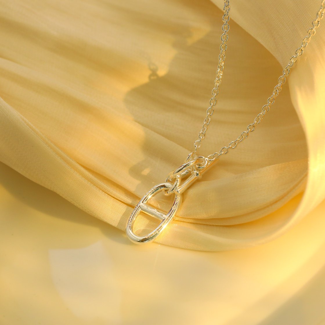[Select]HM CHAINE D'ANCRE PENDANT NECKLACE STERLING SILVER