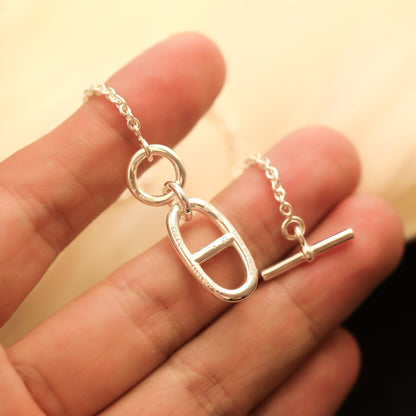 [Select]HM CHAINE D'ANCRE PENDANT NECKLACE STERLING SILVER