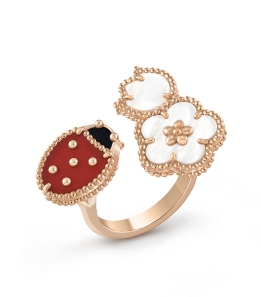 [Select]LUCKY 3 MOTIF Select GOLD RING