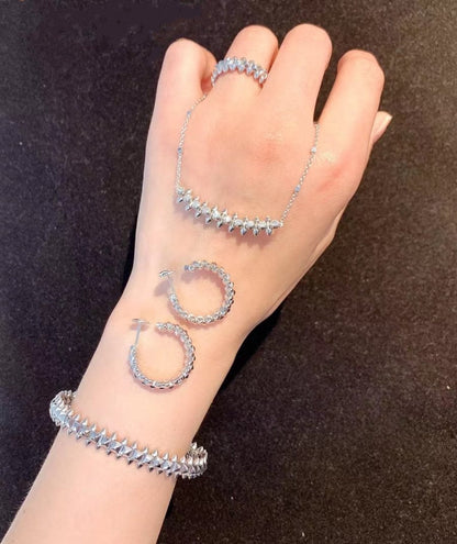 [Select]CLASH SILVER BRACELET