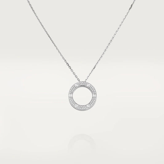 [Select]LOVE NECKLACE ADJUSTABLE SILVER