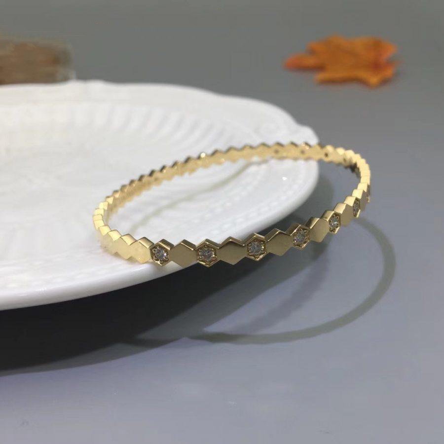 [Select]BEE LOVE GOLD DIAMOND BRACELET