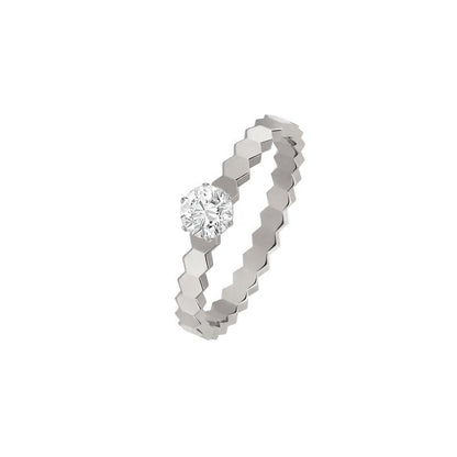 [Select]BEE LOVE RING SILVER 1 DIAMOND
