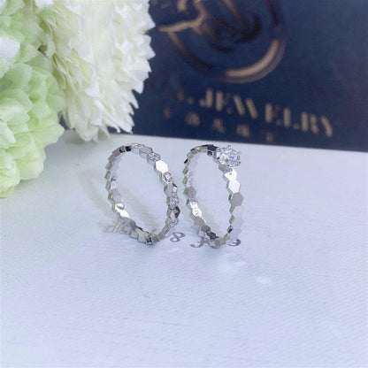 [Select]BEE LOVE RING SILVER 1 DIAMOND