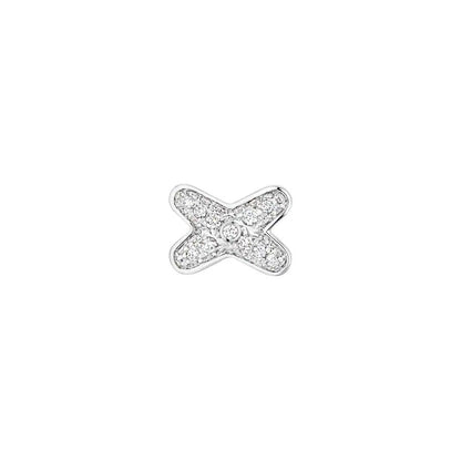 [Select]JEUX DE SILVER DIAMOND EARRINGS