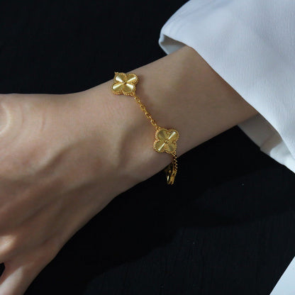 [Select] CLOVER 5 MOTIF LASER BRACELET COLLECTION