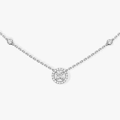 [Select]Diamond Necklace 0,20ct Brilliant Shape Joy