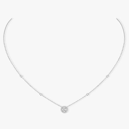 [Select]Diamond Necklace 0,20ct Brilliant Shape Joy