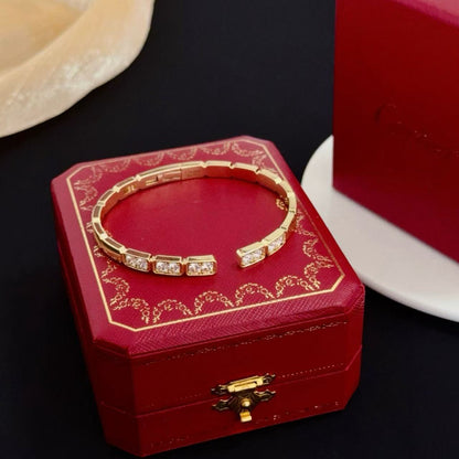 [Select jewelrys]LOVE DIAMOND OPEN  BRACELET