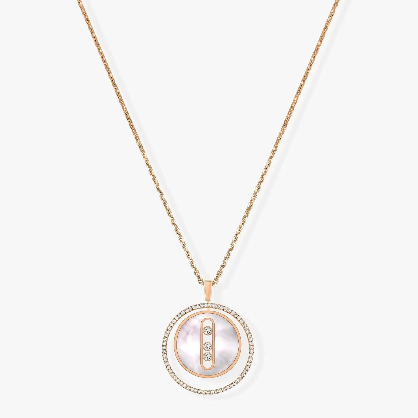 [Select]Demo MOVE MM NACRE BLANCHE DIAMOND NECKLACE