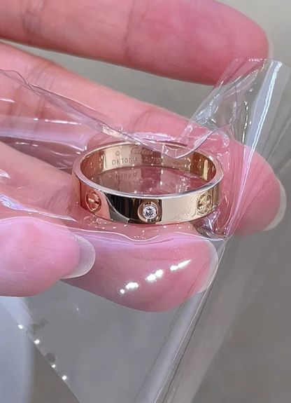 [Select]LOVE RING 4MM 1 DIAMOND