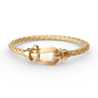 [Select]FORCE LARGE HORSESHOE NO DIAMOND BRACELET GOLD