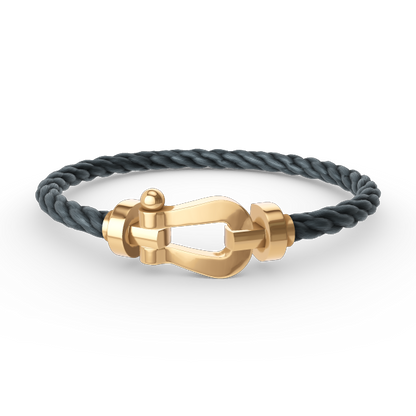 [Select]FORCE LARGE HORSESHOE NO DIAMOND BRACELET GOLD