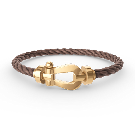 [Select]FORCE LARGE HORSESHOE NO DIAMOND BRACELET GOLD