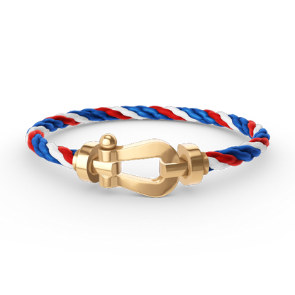 [Select]FORCE LARGE HORSESHOE NO DIAMOND BRACELET GOLD