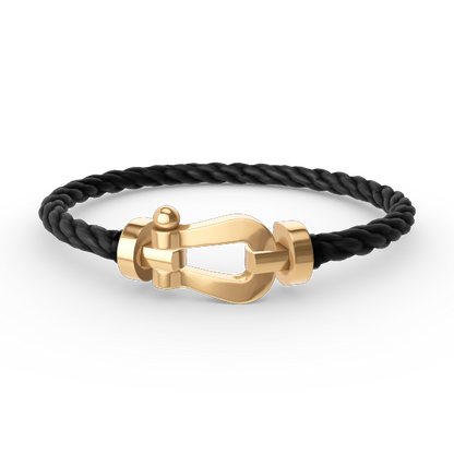 [Select]FORCE LARGE HORSESHOE NO DIAMOND BRACELET GOLD