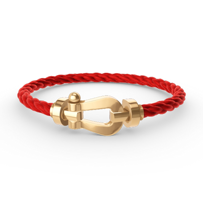 [Select]FORCE LARGE HORSESHOE NO DIAMOND BRACELET GOLD