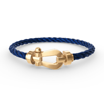 [Select]FORCE LARGE HORSESHOE NO DIAMOND BRACELET GOLD
