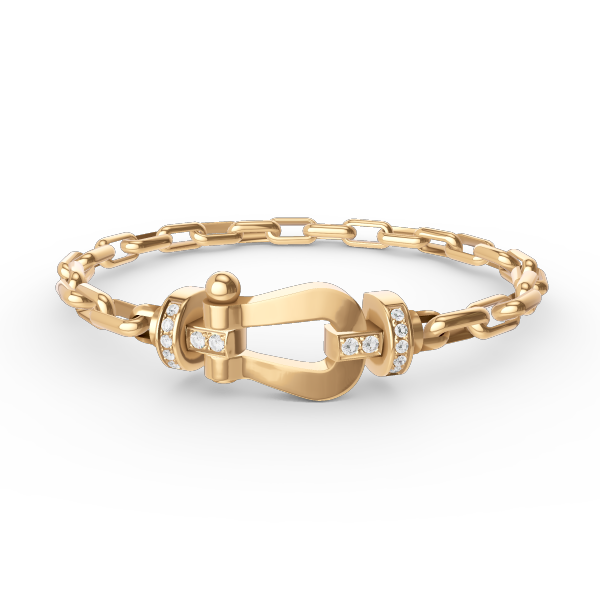 [Select]FORCE LARGE HORSESHOE CLASP  METAL BRACELET
