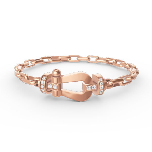 [Select]FORCE LARGE HORSESHOE CLASP  METAL BRACELET