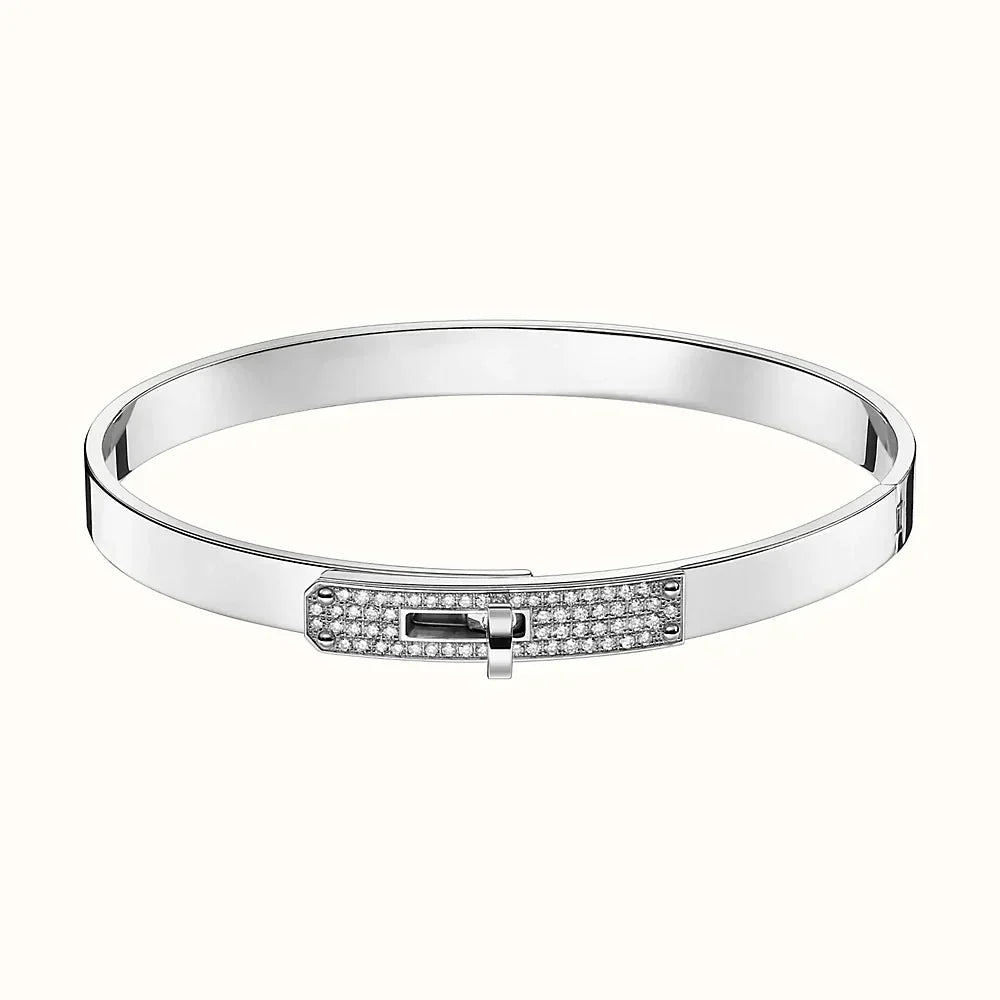 [Select]KELLY SILVER DIAMOND BRACELET