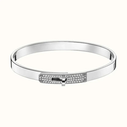 [Select]KELLY SILVER DIAMOND BRACELET