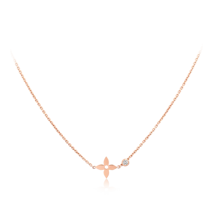 [Select]BLOSSOM PENDANT PINK GOLD AND DIAMOND