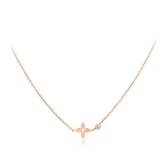 [Select]BLOSSOM PENDANT PINK GOLD AND DIAMOND