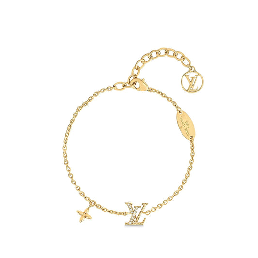 [Select]LOGO STAR MOTIF GOLD BRACELET