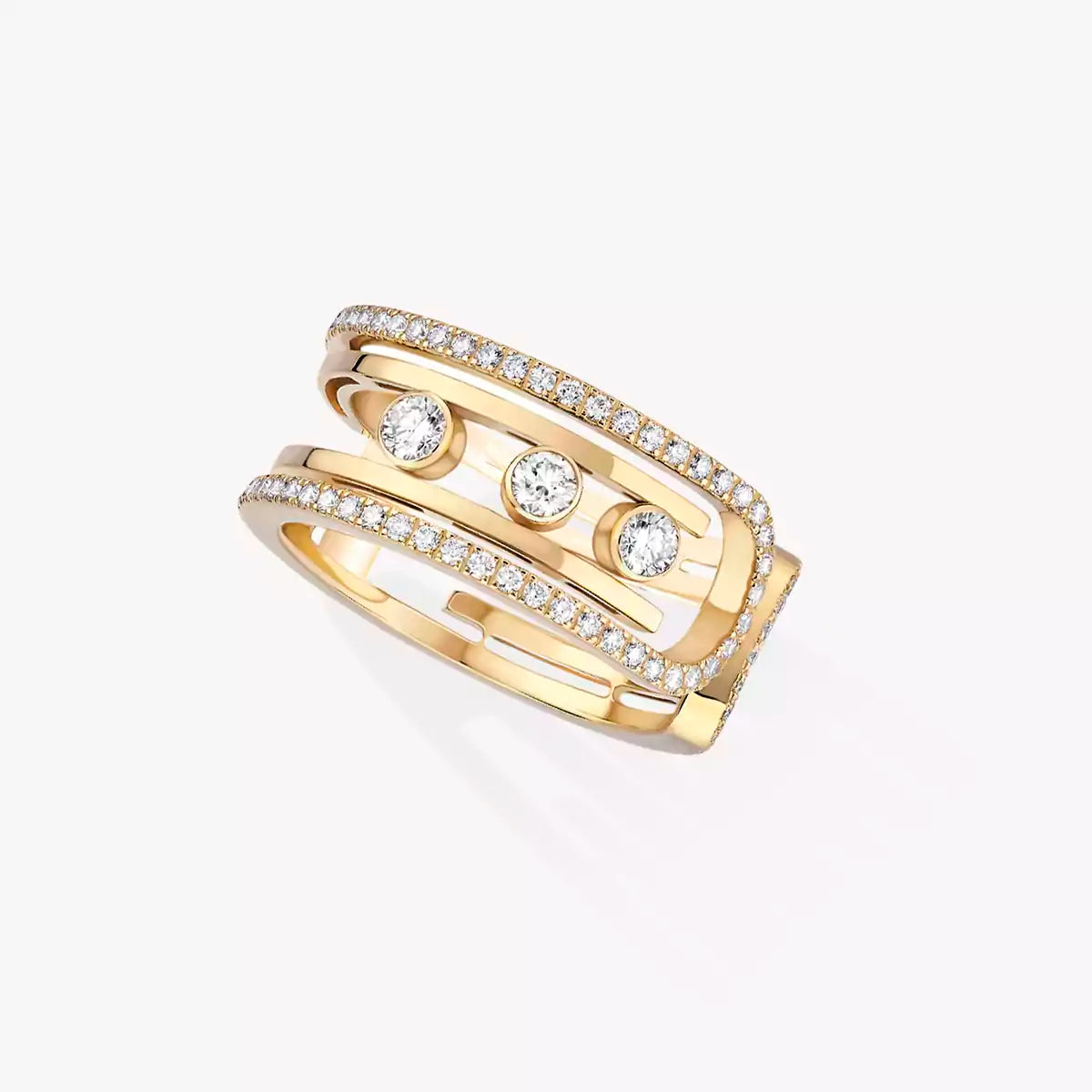 [Select]Move 10th Diamond Ring in Gold