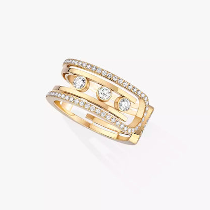 [Select]Move 10th Diamond Ring in Gold