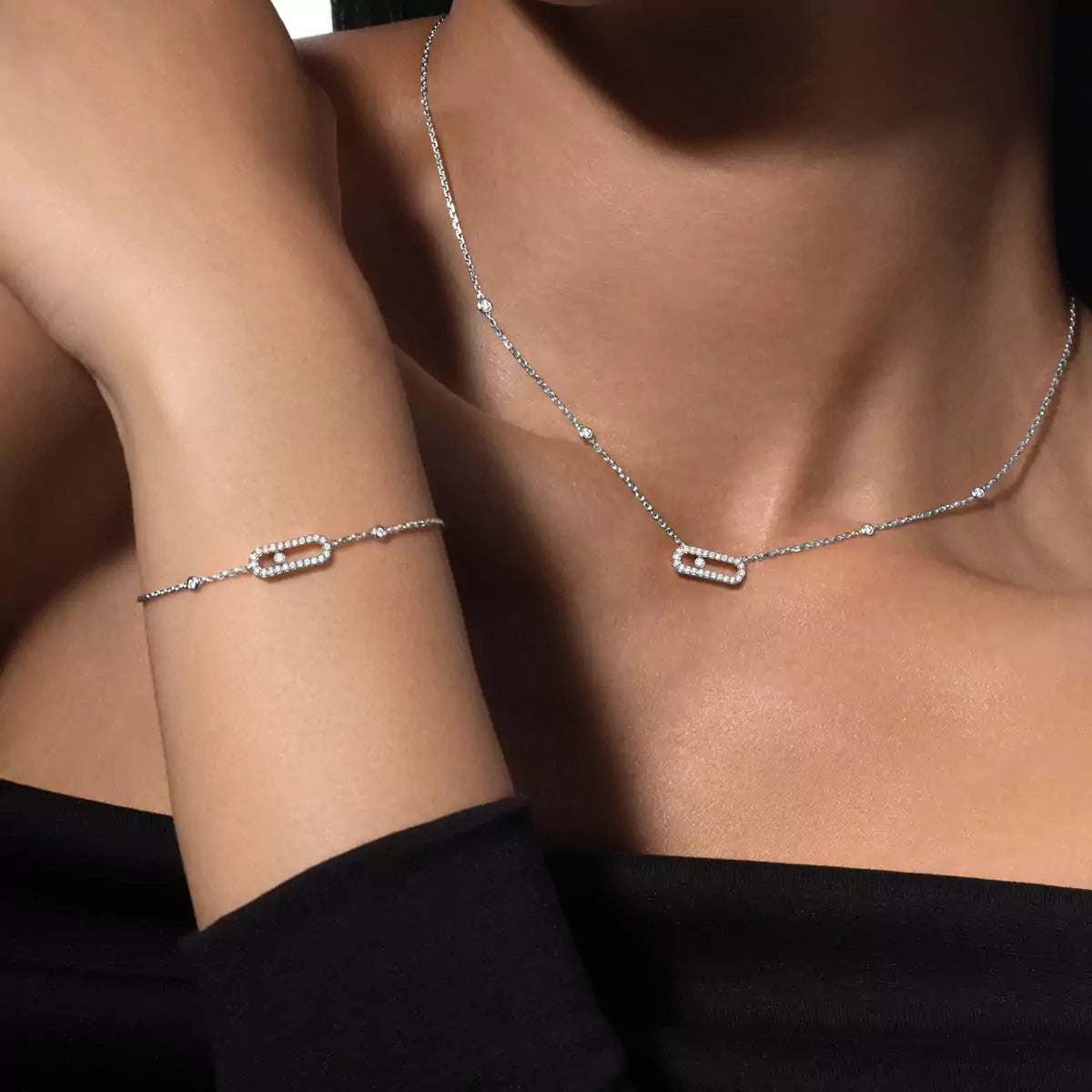 [Select]Diamond Necklace Move Uno