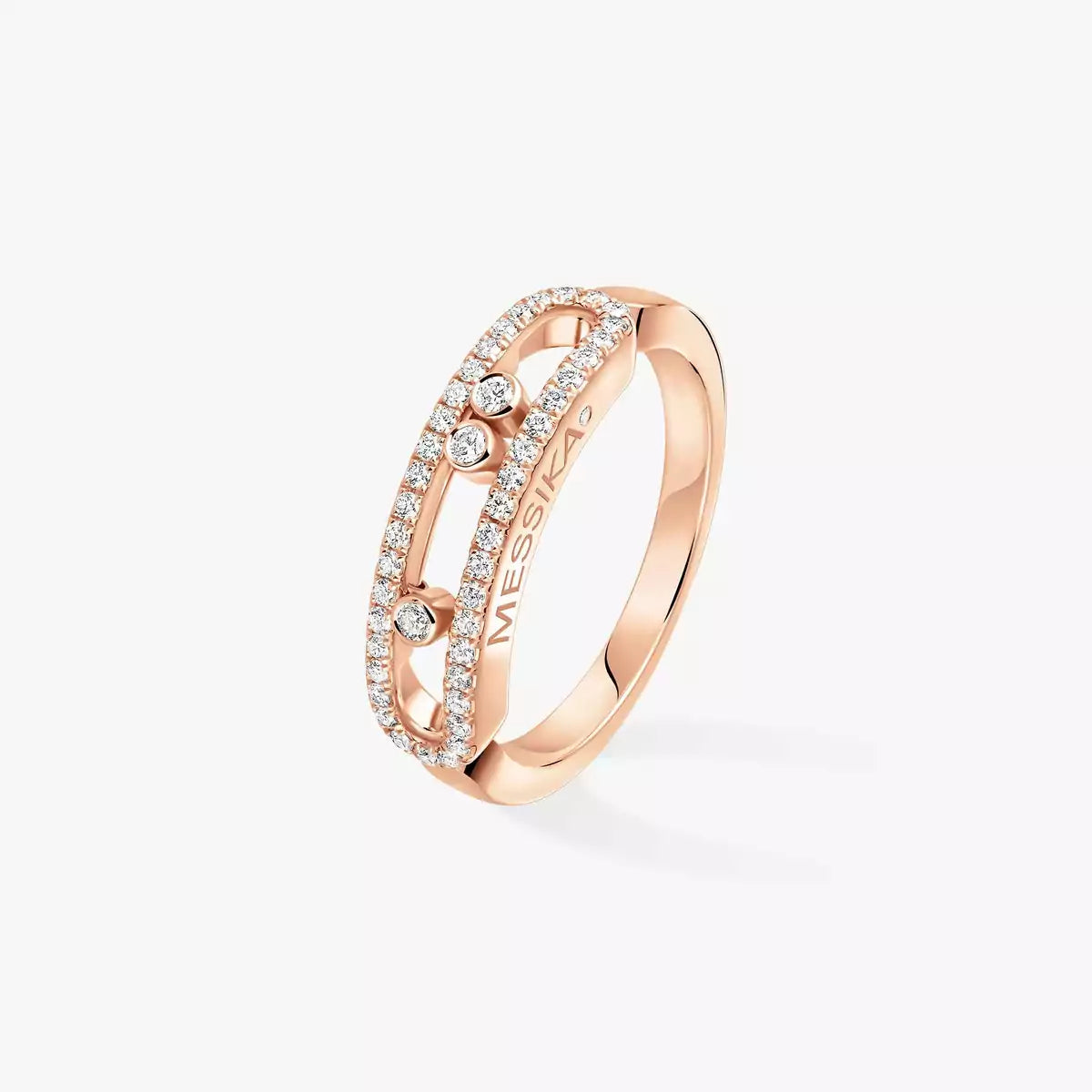 [Select] Baby Move Gold Diamond Pave_ Ring