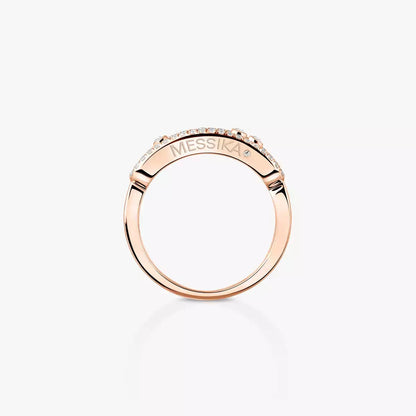 [Select] Baby Move Gold Diamond Pave_ Ring