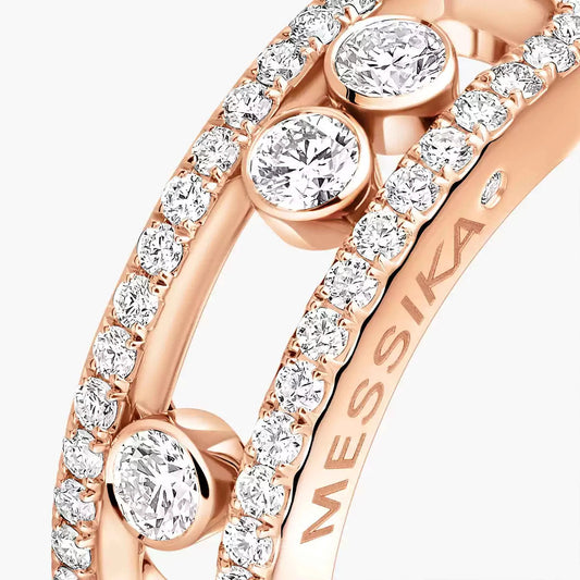 [Select] Move Gold Diamond Pave_ Ring