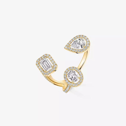 [[Select] Diamond Ring 0,25ct My Twin Trilogy