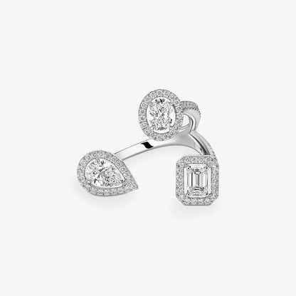 [[Select] Diamond Ring 0,25ct My Twin Trilogy