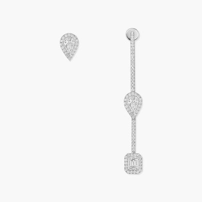 [Select]Diamond Drop Earrings My Twin