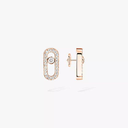 [Select]Move Uno Diamond Earrings