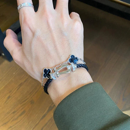 [Select]CLOVER 5 MOTIF PIETERSITE BRACELET COLLECTION