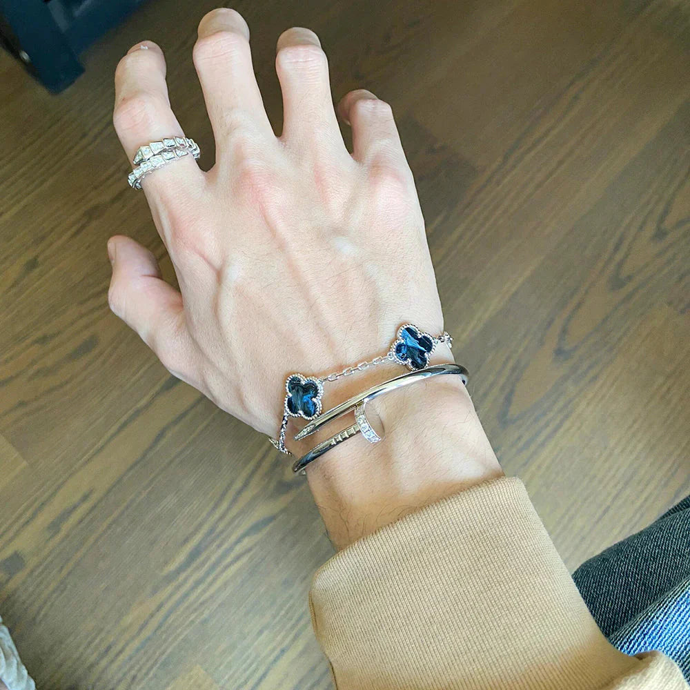 [Select]CLOVER 5 MOTIF PIETERSITE BRACELET COLLECTION