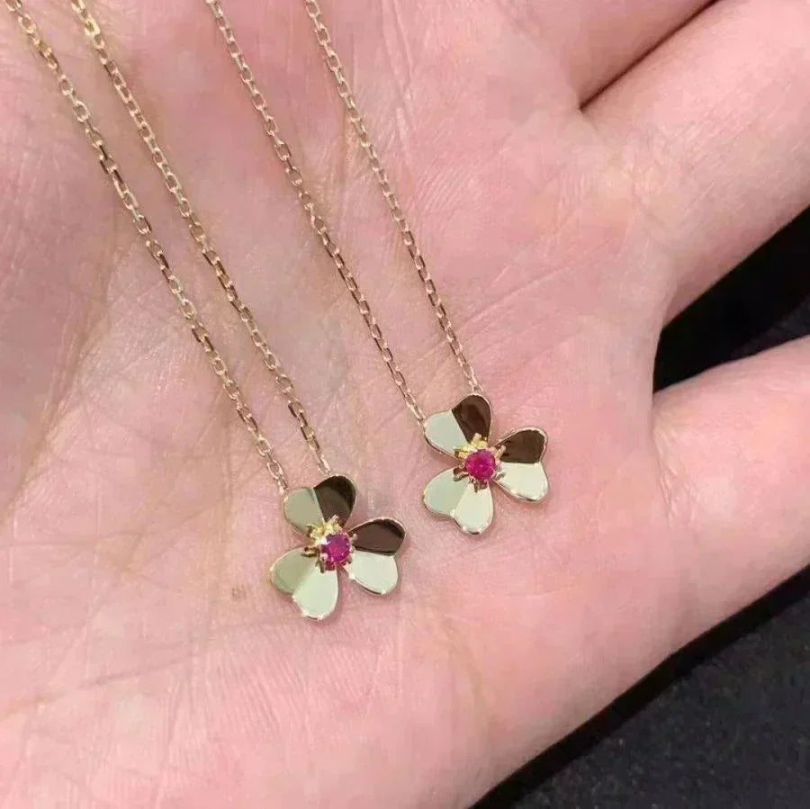 [Select]FRIVOLE GOLD FLOWER NECKLACE